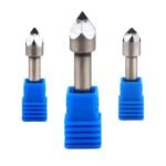 High-precision CNC diamond router bit for stone and acrylic carving