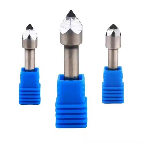 High-precision CNC diamond router bit for stone and acrylic carving