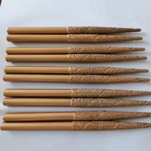 Chengaung vacuum brazed diamond CNC router bits for granite stone carving