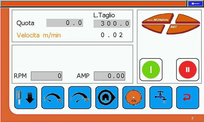 Automatic Stone Slab Saw - Manta JR - Evo - Image 2