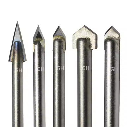 High-precision CNC carbide stone engraving bits for granite, marble, and bluestone carving