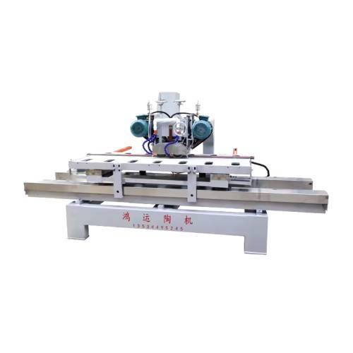 1800 CNC Manual Double-Blade Cutting Machine for porcelain, marble, and granite slabs with high accuracy.