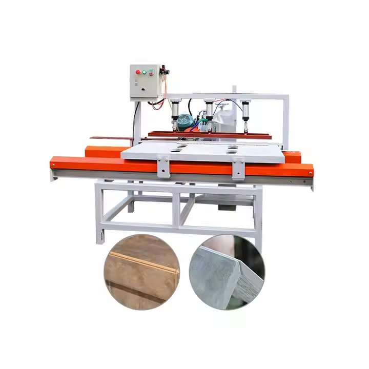 Automatic 45-Degree Ceramic Tile Chamfering Machine for precise edge cutting with oil-immersed guide.