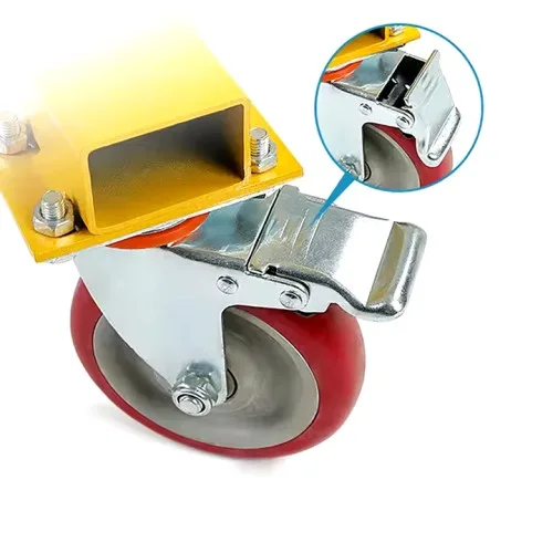 Heavy Duty Self-Locking Dolly Trolley for Marble, Granite, Sintered Stone, Ceramic Slab, and Glass