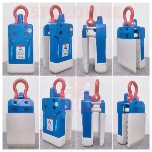 Automatic slab lifter clamp for granite and marble lifting up to 1300kg
