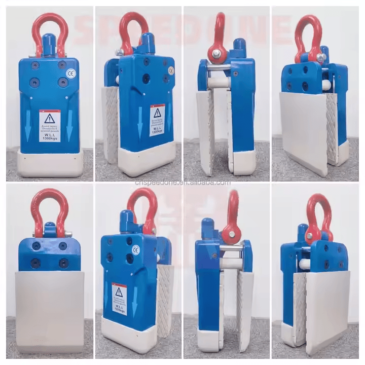 Automatic slab lifter clamp for granite and marble lifting up to 1300kg