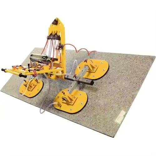 Pneumatic vacuum lifter for stone, granite, marble slabs, and ceramic tiles handling