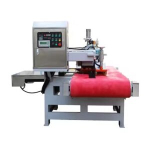 1200 Automatic CNC Granite Tile Cutting Machine with wet cutting and three-blade system for ceramic and granite tiles.