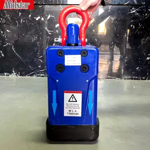 1300kg Automatic Stone Lifting Clamp for Heavy Slab Handling