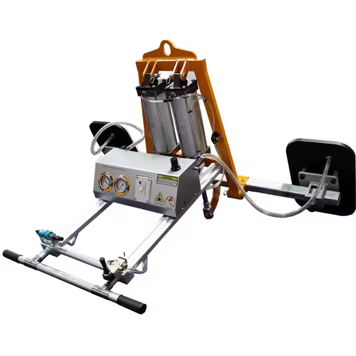 Heavy-Duty 500Kg Vacuum Lifter for Marble and Granite Slabs with Pneumatic Tilting